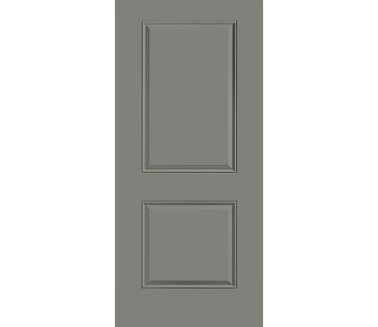 Charlotte 2 Panel Square Steel Entry Door