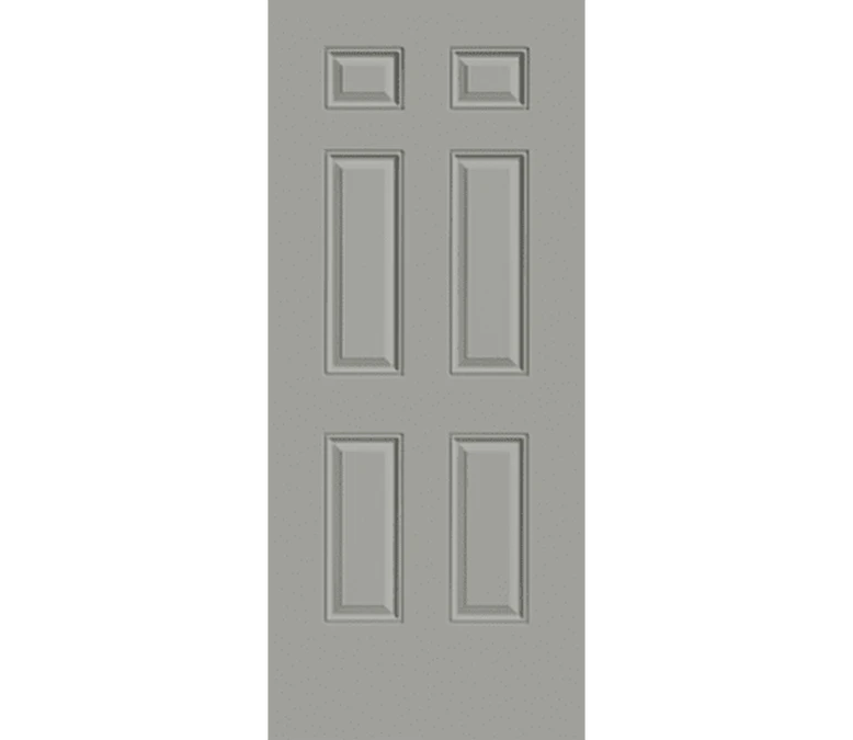 Charlotte 6 Panel Steel Entry Door