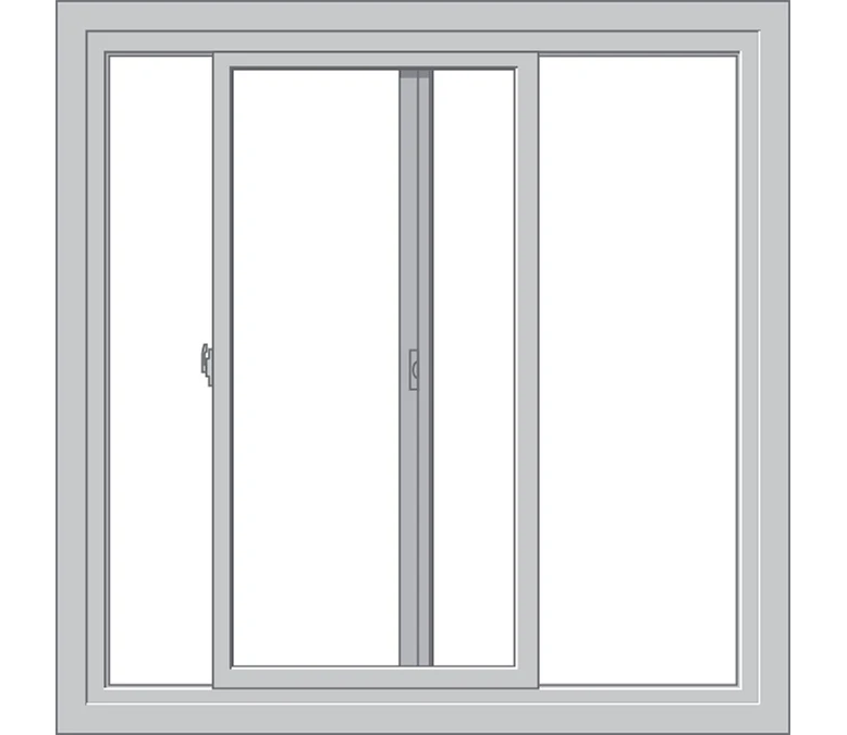 Charlotte Pella Hurricane Shield Series Vinyl Sliding Window