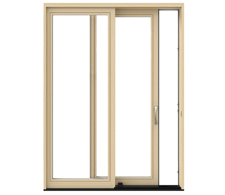 Charlotte Pella Lifestyle Series Wood Sliding Patio Doors